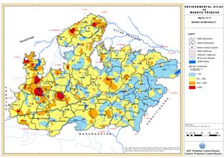 Groundwater Quality map of MP